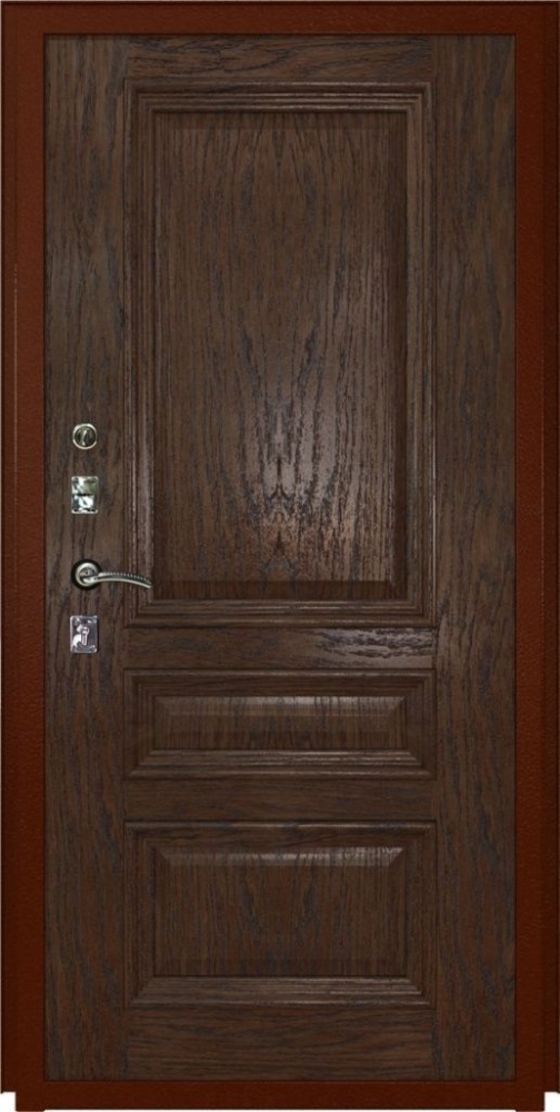 Товар Дверь ДвериПРО Аура Фараон-2 (16мм, мореный дуб) DPRO195844