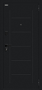 Товар Дверь Борн/SBlack Букле черное/Riviera Ice BR6184